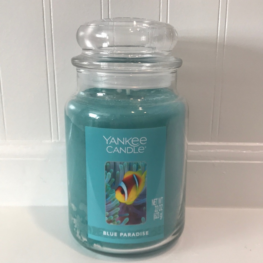 Yankee Candle ‘Blue Paradise’ 🐠 candle 🕯